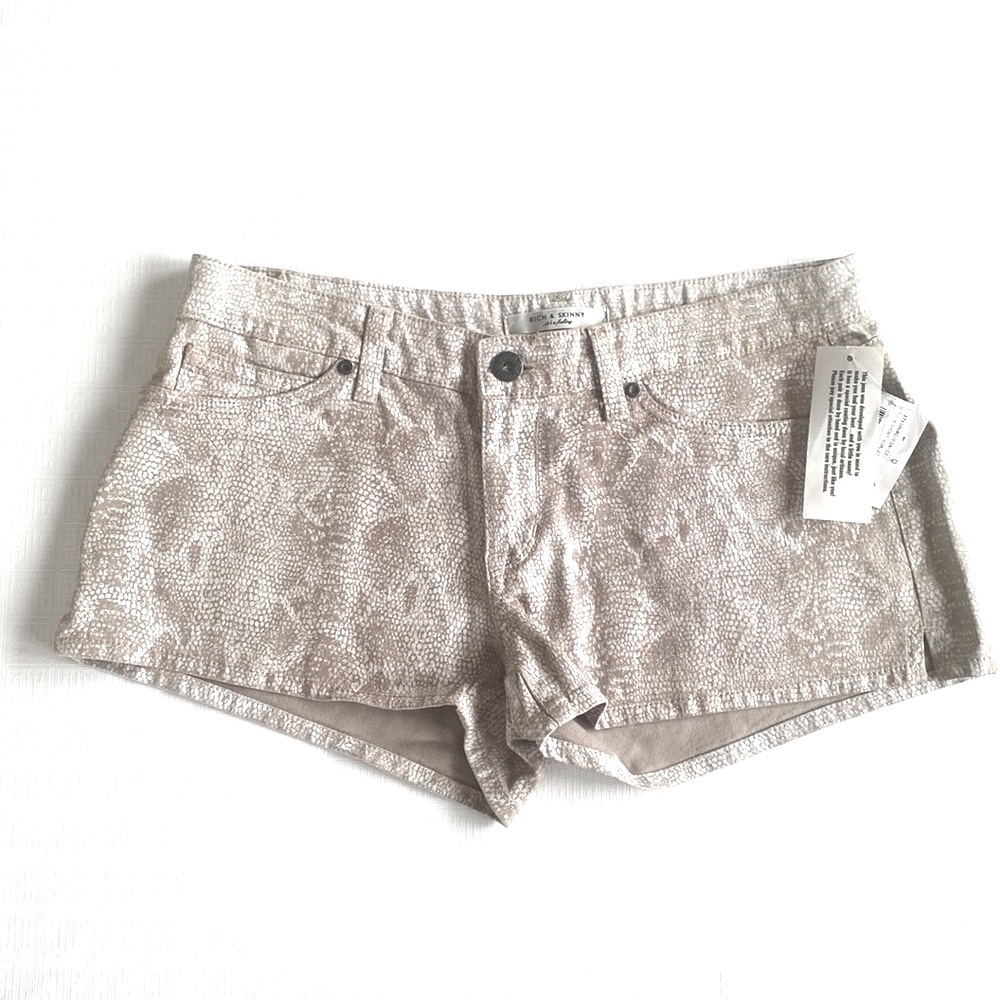 Rich And Skinny, Zuma Short, Boa Snake Print